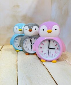 ساعت زنگی رومیزی طرح پنگوِئن فانتزی کد 2330