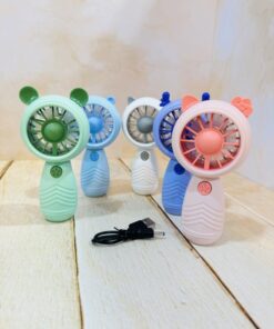 پنکه شارژی فانتزی گوش دار کد2339