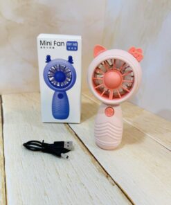 پنکه شارژی فانتزی گوش دار کد2339