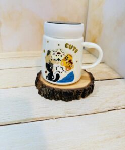 ماگ درپیچی فانتزی CUTEحیوانات کد 2347