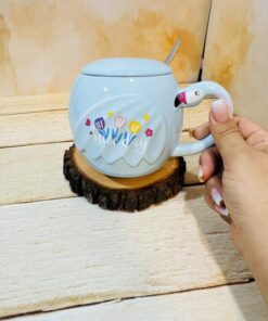 ماگ سرامیکی طرح فلامینگو کد 2350