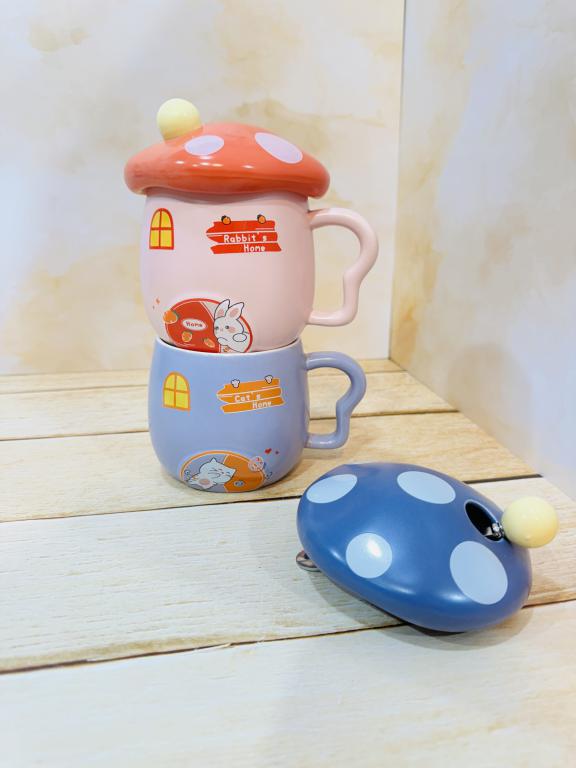ماگ فانتزی طرح قارچ رنگی کد 2360