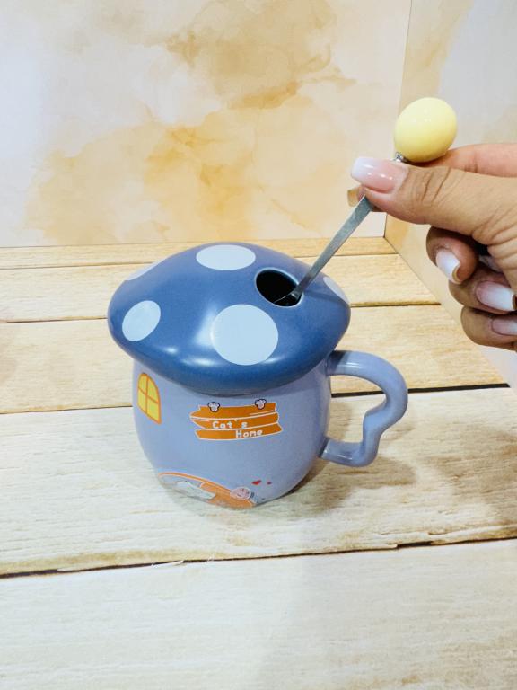 ماگ فانتزی طرح قارچ رنگی کد 2360