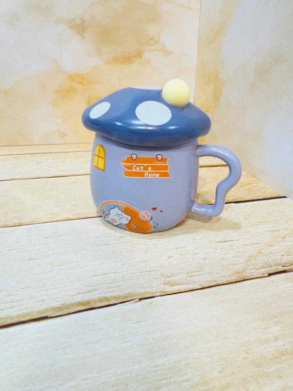 ماگ فانتزی طرح قارچ رنگی کد 2360