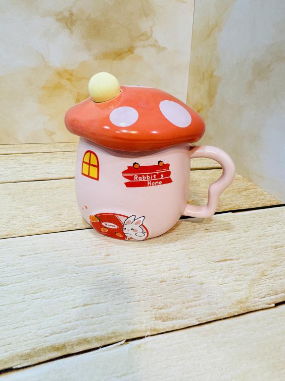 ماگ فانتزی طرح قارچ رنگی کد 2360