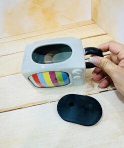 ماگ سرامیکی نی دار طرح تلویزیون TVکد 2361