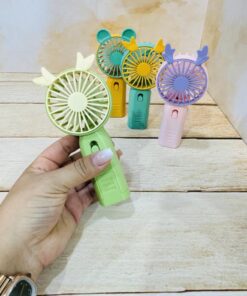 مینی فن پنکه شارژی فانتزی گوش دار کد 2382