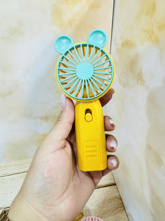 مینی فن پنکه شارژی فانتزی گوش دار کد 2382