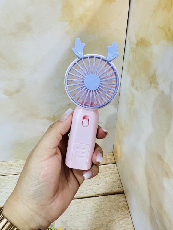 مینی فن پنکه شارژی فانتزی گوش دار کد 2382