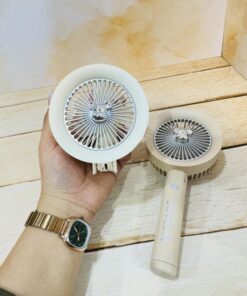 مینی فن پنکه شارژی تاشو طرح تدی خرسی کد 2384