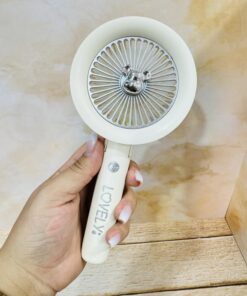 مینی فن پنکه شارژی تاشو طرح تدی خرسی کد 2384