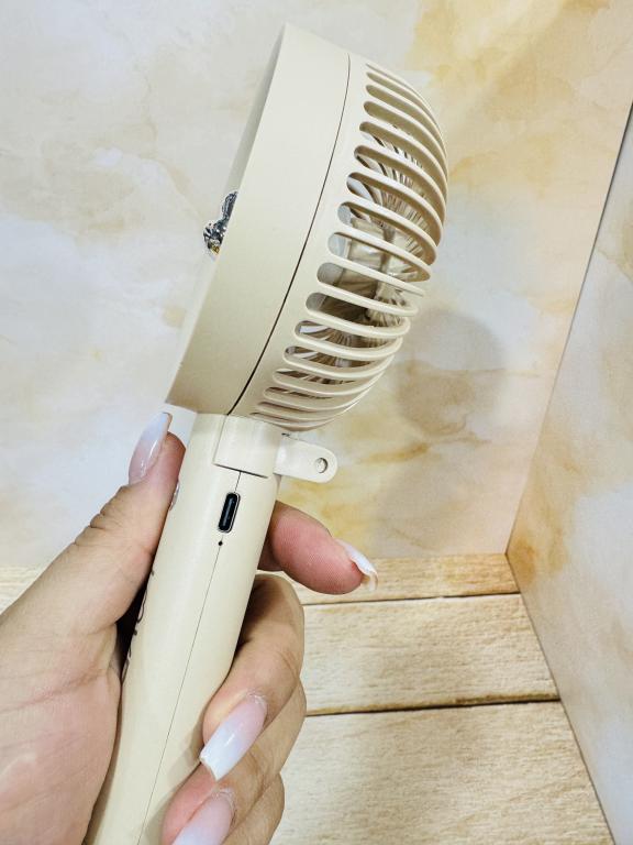 مینی فن پنکه شارژی تاشو طرح تدی خرسی کد 2384