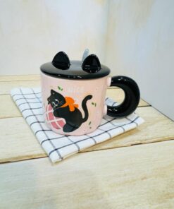 ماگ در برجسته گربه گوش دار کد 2387