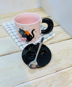 ماگ در برجسته گربه گوش دار کد 2387