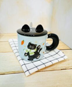 ماگ در برجسته گربه گوش دار کد 2387