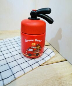 ماگ کپسولی قرمز طرح تدی کد 2389