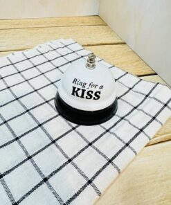 زنگ استیل رومیزی طرح دار کد 2391