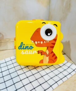 ظرف غذای اورجینال داخل استیل طرح حیوانات کد 2394