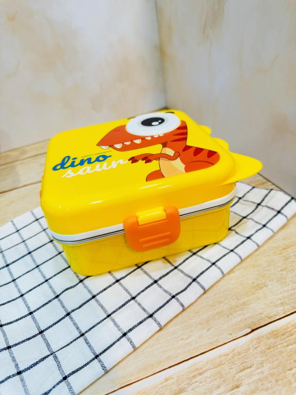 ظرف غذای اورجینال داخل استیل طرح حیوانات کد 2394