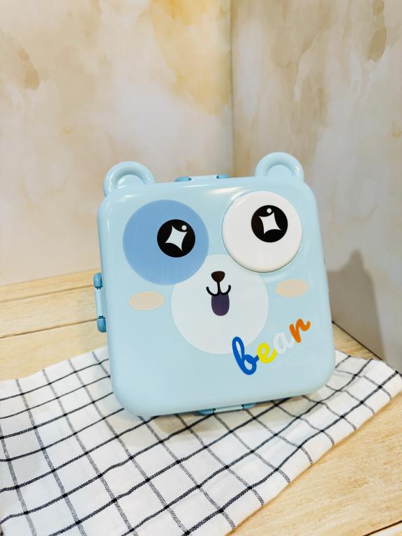 ظرف غذای اورجینال داخل استیل طرح حیوانات کد 2394