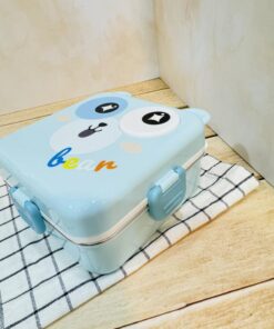 ظرف غذای اورجینال داخل استیل طرح حیوانات کد 2394