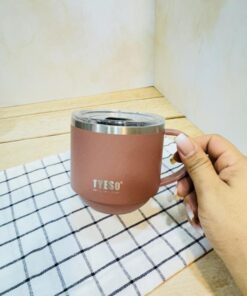 ماگ لیوانی استیل دوجداره رومیزی کد 2395