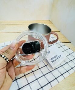 ماگ لیوانی استیل دوجداره رومیزی کد 2395