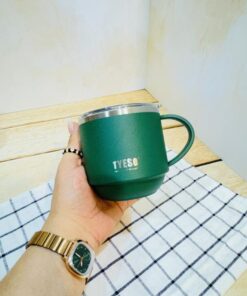 ماگ لیوانی استیل دوجداره رومیزی کد 2395