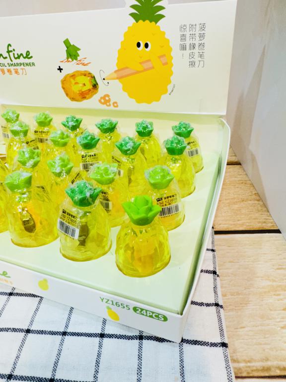 مداد تراش فانتزی اناناس و هویچ کد 2397