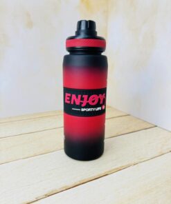 قمقمه ورزشی اورجینال برند ENJOY دورنگ 750 کد 2405