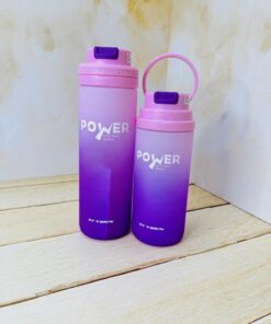 قمقمه فانتزی نی دار دورنگ برند POWER کد 2406