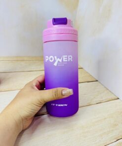 قمقمه فانتزی نی دار دورنگ برند POWER کد 2406