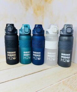 قمقمه باشگاهی دور سیلیکونی H20 کد 2411