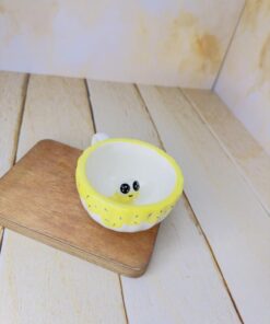 فنجان کف عروسکی دسته ساده فانتزی کد 2414