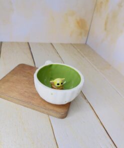 فنجان کف عروسکی دسته ساده فانتزی کد 2414