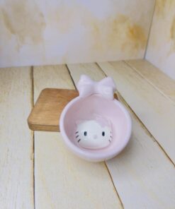 فنجان کف عروسکی دسته پاپیونی کد 2413