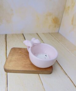 فنجان کف عروسکی دسته پاپیونی کد 2413