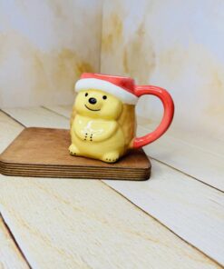 ماگ فانتزی طرح جوجه تیغی دست ساز کد 2416