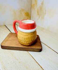 ماگ فانتزی طرح جوجه تیغی دست ساز کد 2416