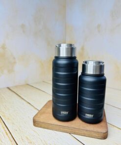 تراول ماگ طرح بطری تیسو (Tyeso) رنگی دوحجم کد 2419