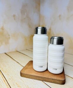 تراول ماگ طرح بطری تیسو (Tyeso) رنگی دوحجم کد 2419