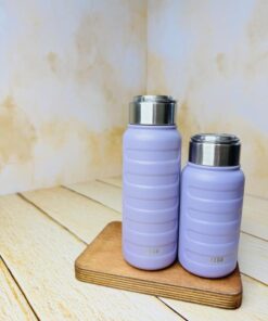 تراول ماگ طرح بطری تیسو (Tyeso) رنگی دوحجم کد 2419