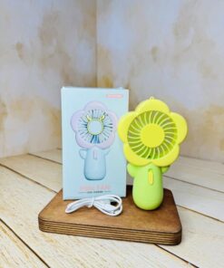 مینی فن (پنکه شارژی) طرح گل کد 2425