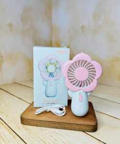 مینی فن (پنکه شارژی) طرح گل کد 2425