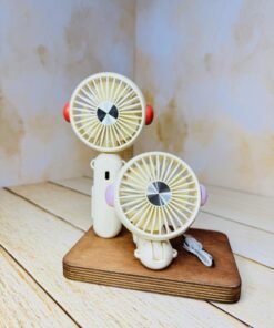 پنکه شارژی پایه دار تاشو رومیزی کد 2426