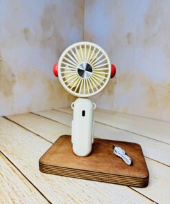 پنکه شارژی پایه دار تاشو رومیزی کد 2426