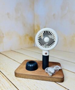 پنکه فانتزی پایه دار رینگ لایت دار کد کد 2427