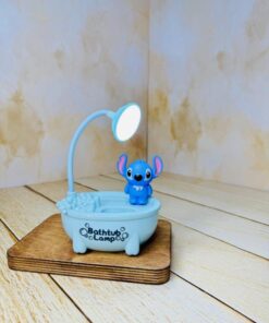 چراغ خواب و جاقلمی طرح وان حمام استیچ کد 2428