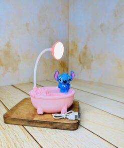 چراغ خواب و جاقلمی طرح وان حمام استیچ کد 2428