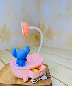 چراغ خواب و جاقلمی طرح وان حمام استیچ کد 2428